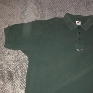 Vintage Nike Polo T-Shirt with Cuffed Sleeves